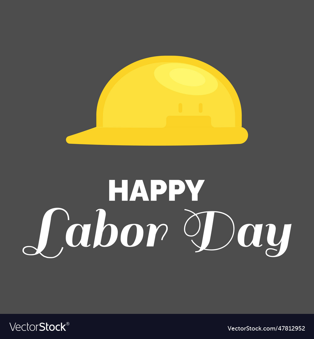 International labor day celebration with workers Vector Image