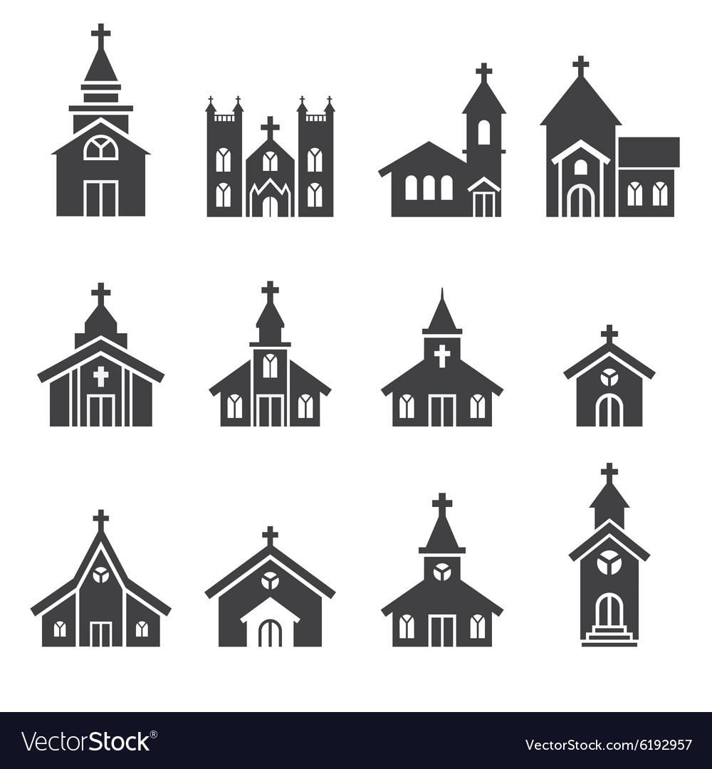 Church building icon