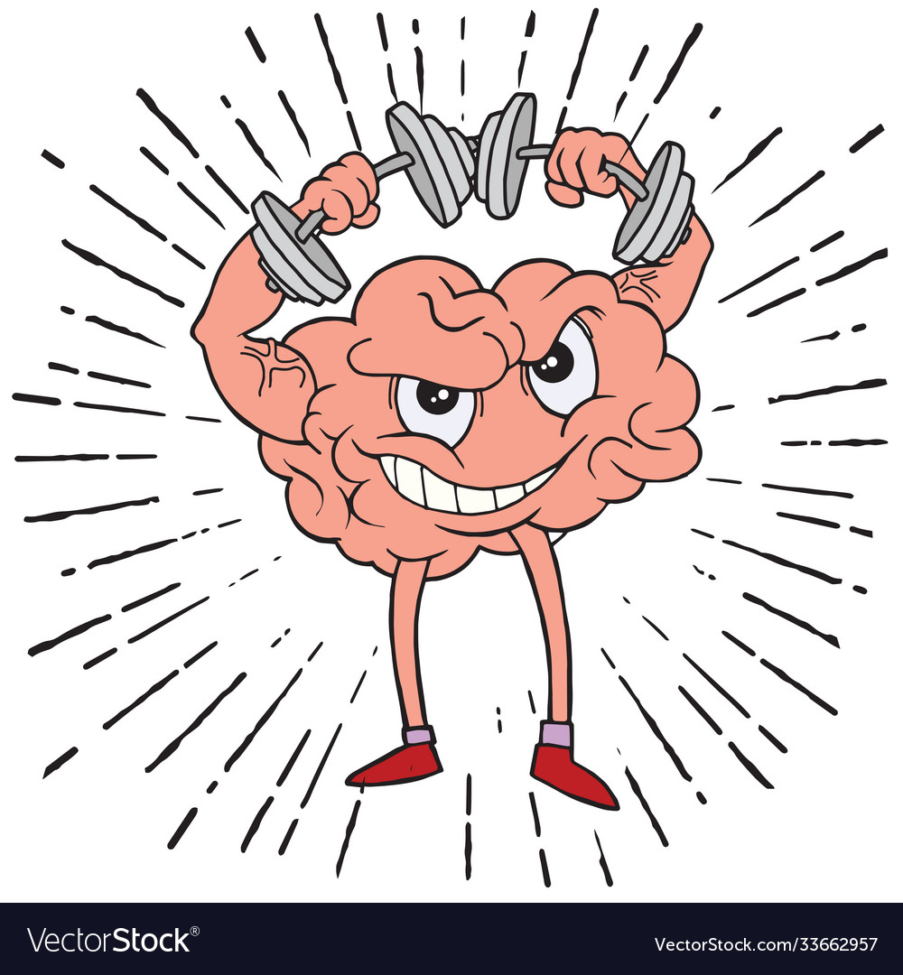 Doodle brain lifts with dumbbells fitnes