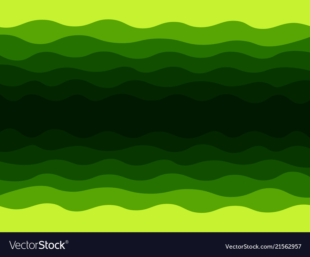 Green waves background