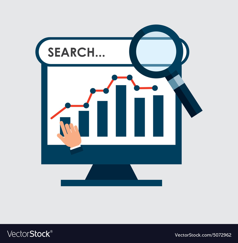 Seo Concept Royalty Free Vector Image Vectorstock Seo Concept Royalty Free Vector Image Vectorstock