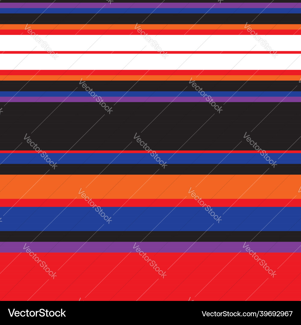 Double rainbow striped seamless pattern design Vector Image