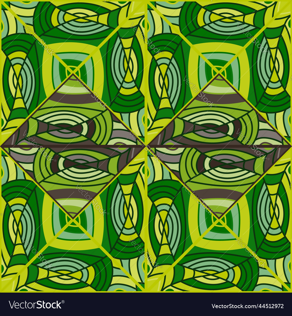 Beautiful mosaic of lines seamless pattern Vector Image