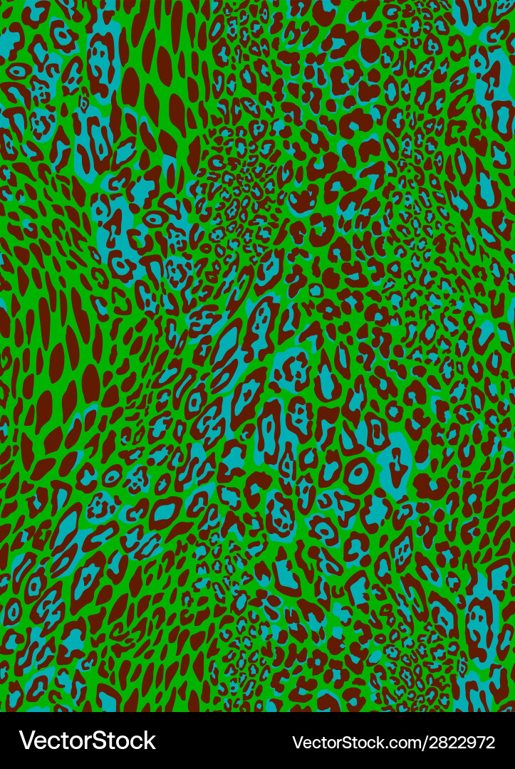 Seamless leopard pattern Royalty Free Vector Image