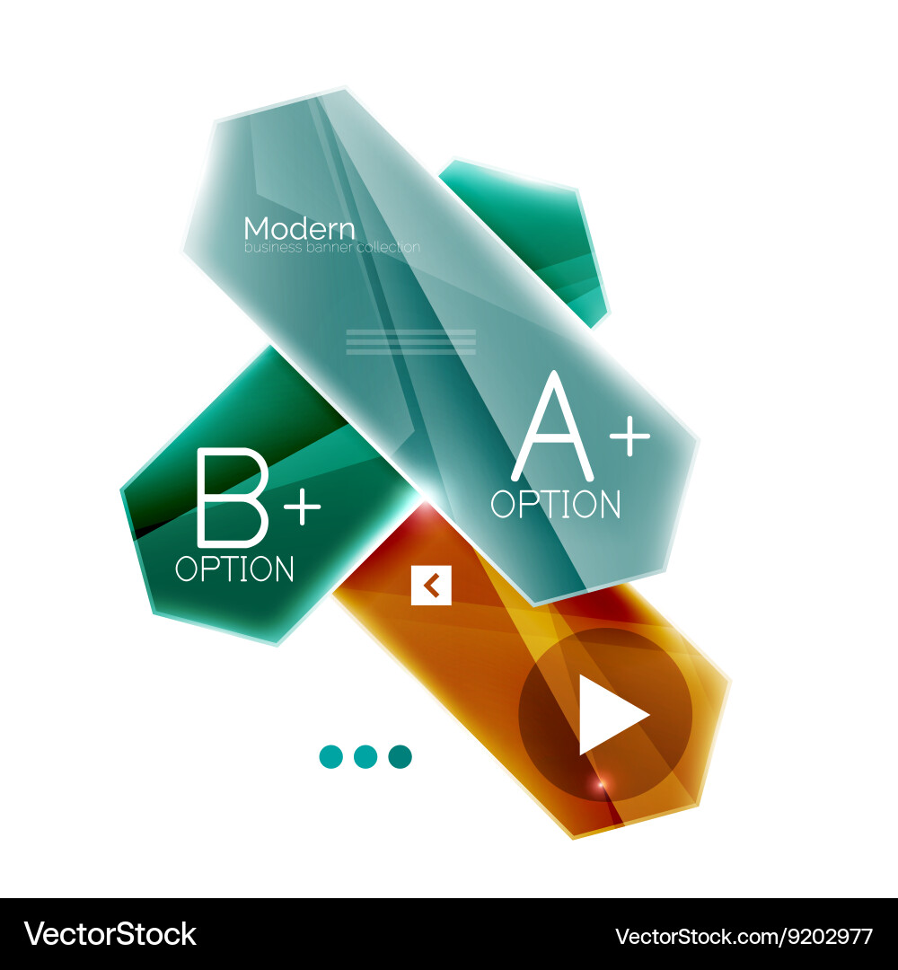 Arrow infographics element Royalty Free Vector Image