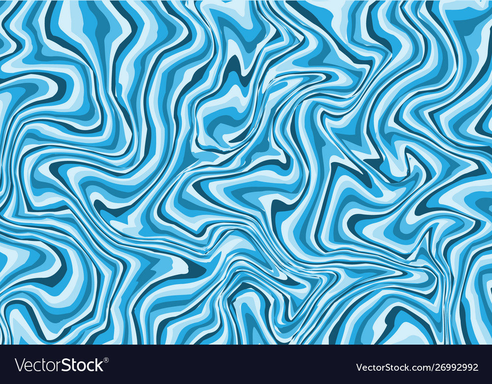 Abstract blue tone marble background vector image Abstract blue tone marble background