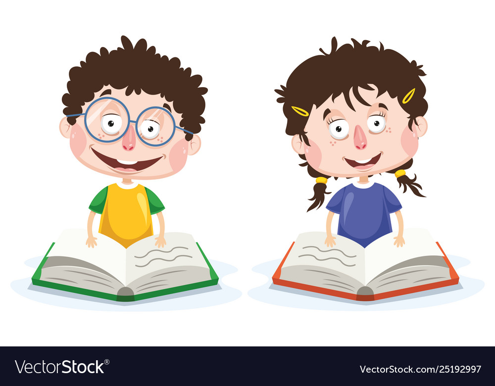 Abstract children Royalty Free Vector Image - VectorStock