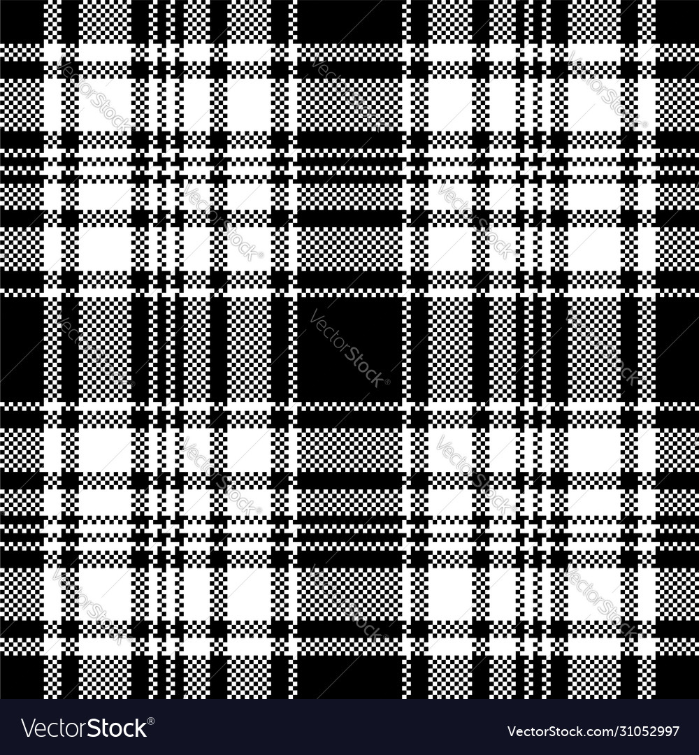 Pixel background design modern seamless pattern Vector Image