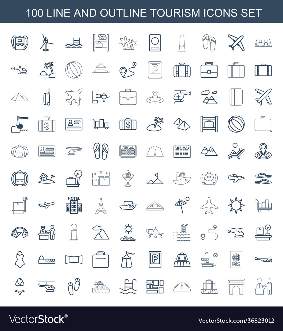 100 tourism icons