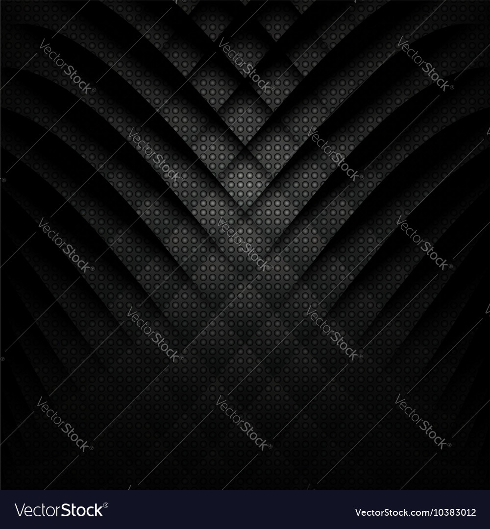 Abstract geometric background black and white Vector Image