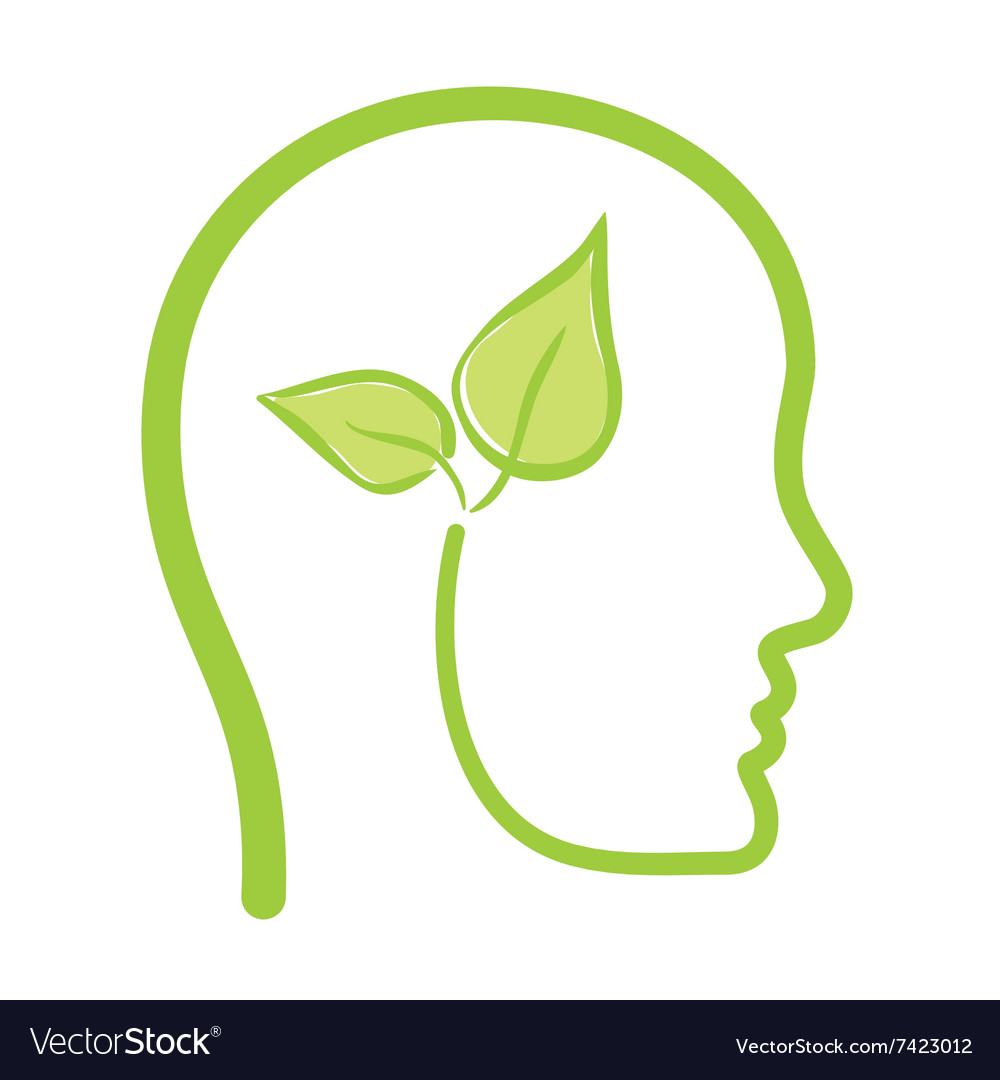 Go green and ecology theme Royalty Free Vector Image