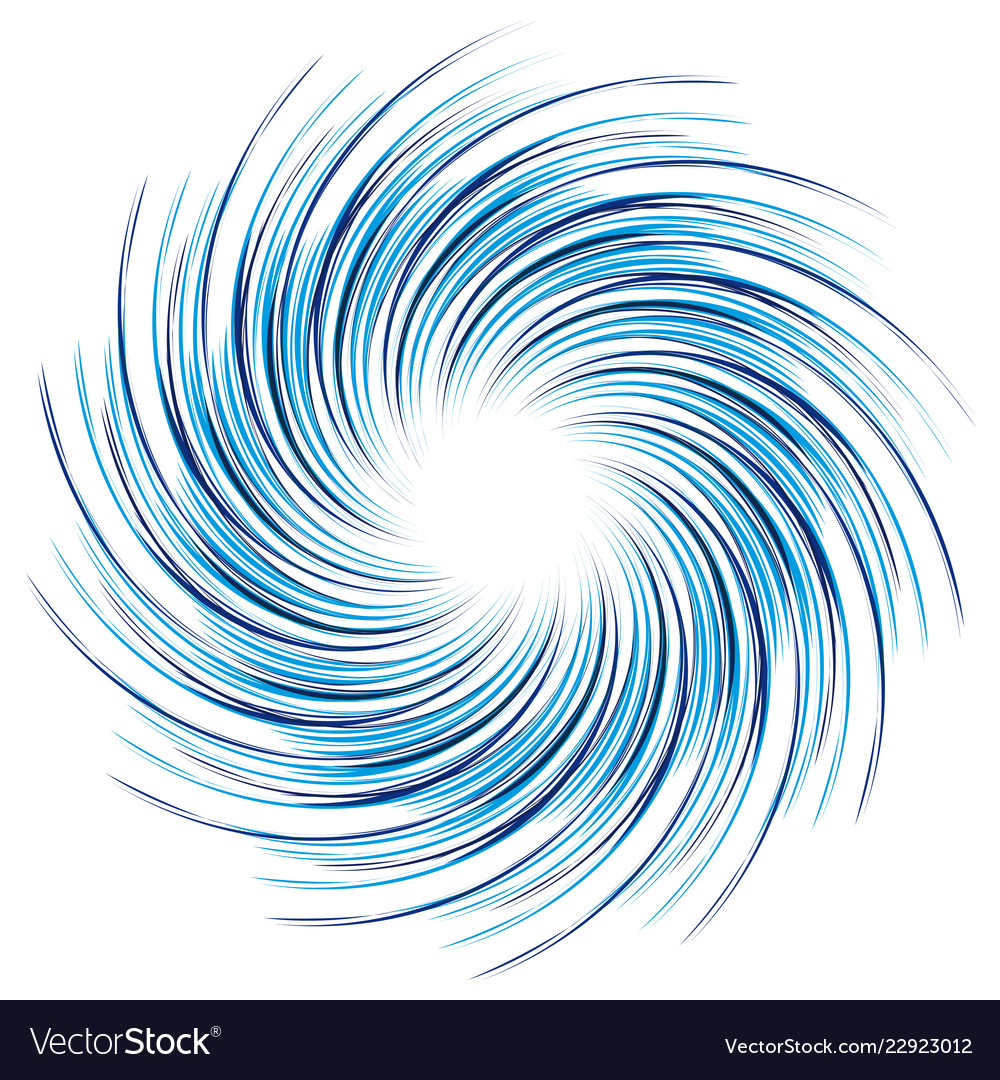 Isolated vortex Royalty Free Vector Image - VectorStock