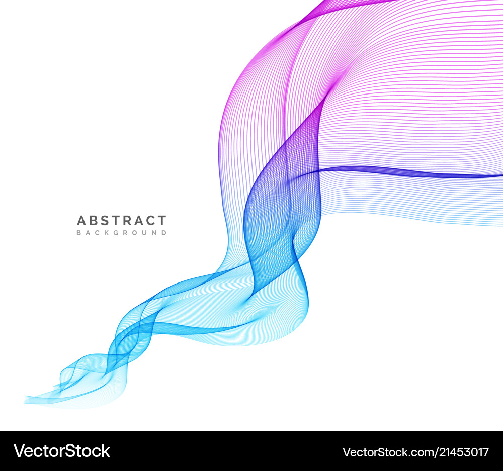 Abstract background wave Royalty Free Vector Image
