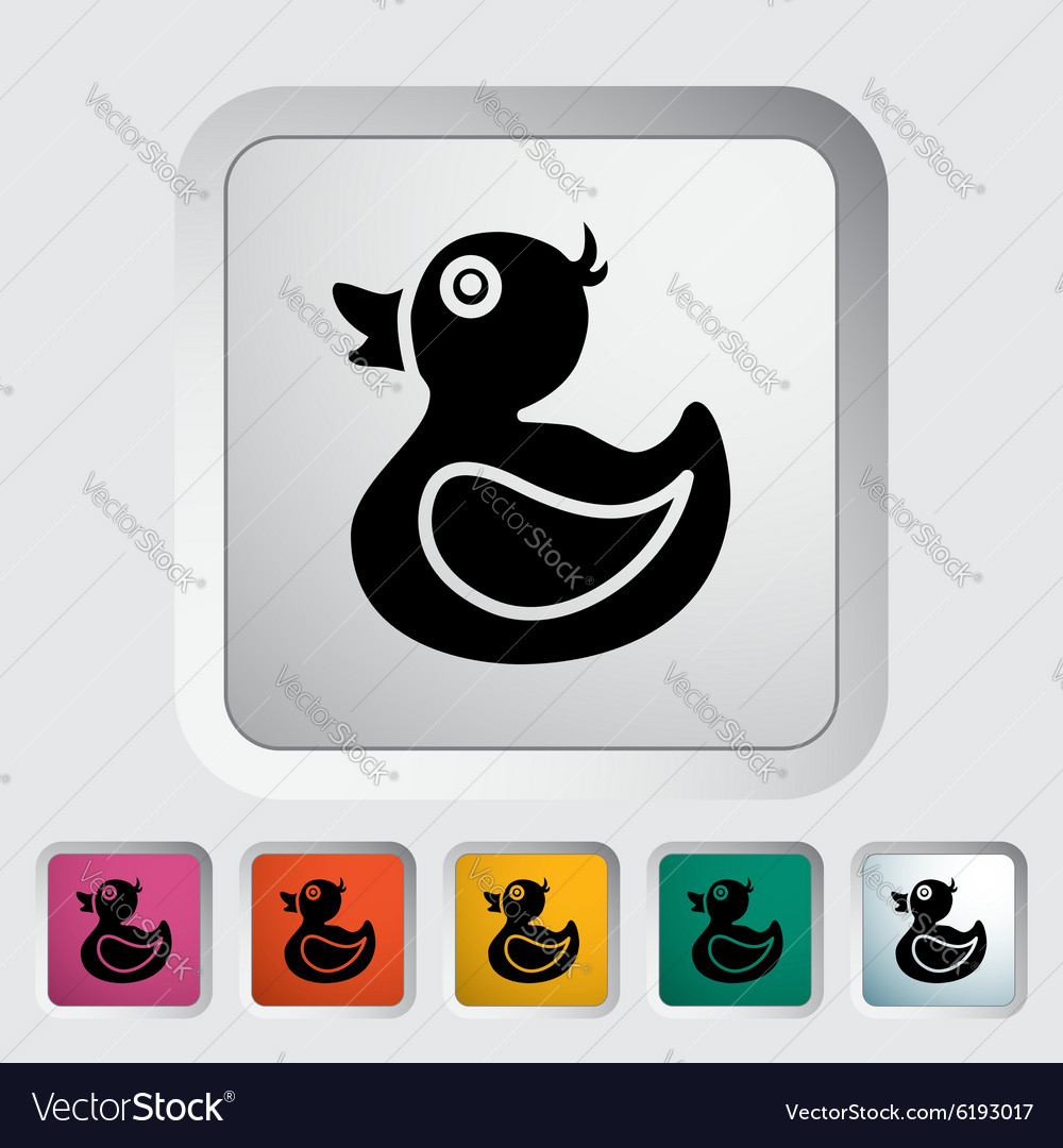 Duck icon Royalty Free Vector Image - VectorStock