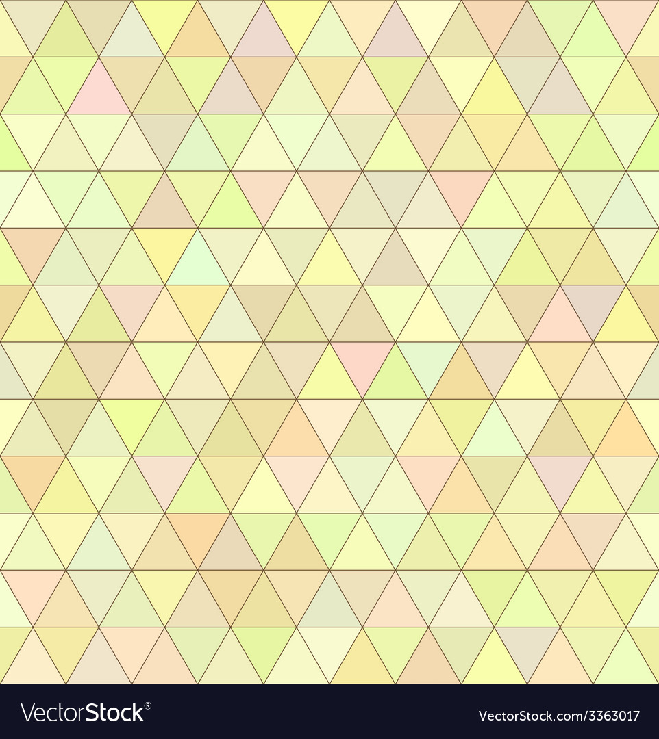 Seamless geometry pastel triangular pattern