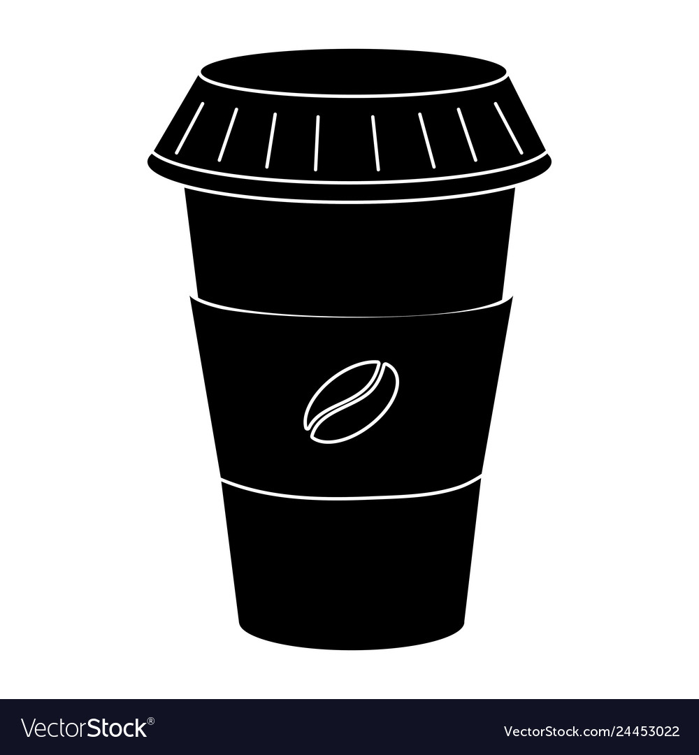 Coffee Paper Cup Cartoon Royalty Free Vector Image