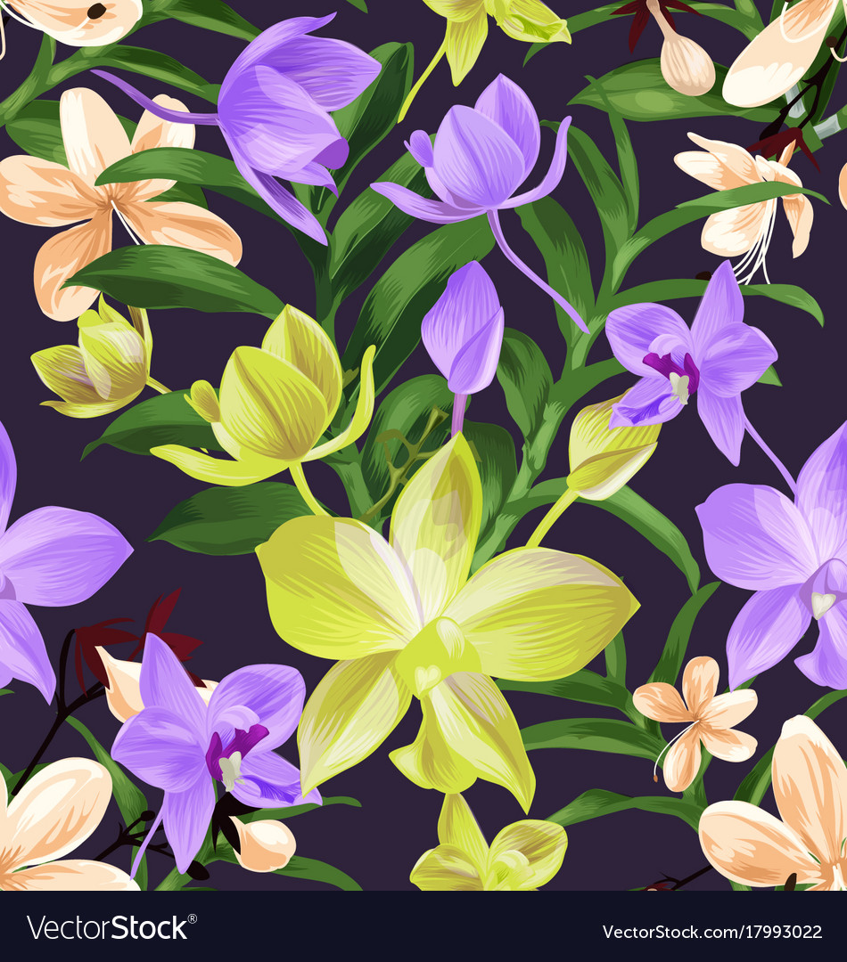 Floral seamless pattern