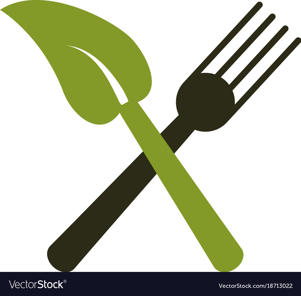 Healthy food symbol Royalty Free Vector Image - VectorStock