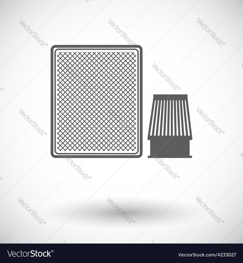 Automotive filter icon