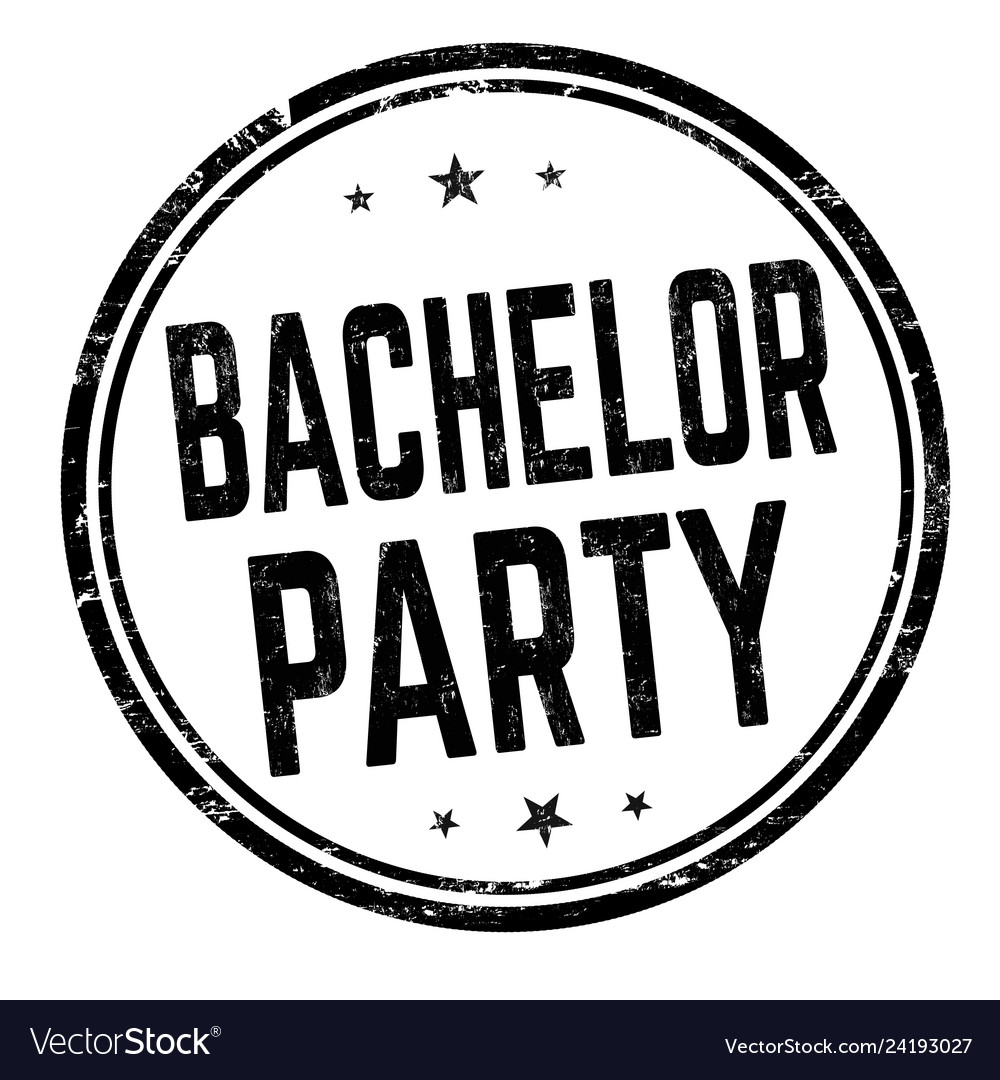 bachelor party logo