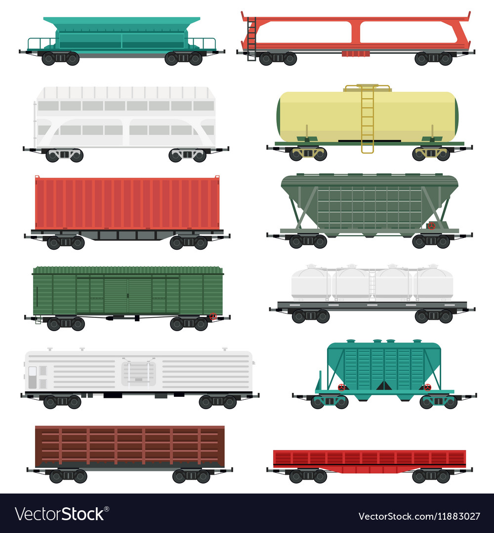 Train Carriages Set Royalty Free Vector Image VectorStock train-carriages-set-royalty-free-vector-image-vectorstock