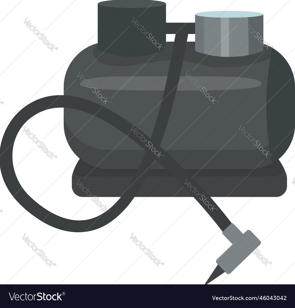 Car air pump icon cartoon auto spare Royalty Free Vector