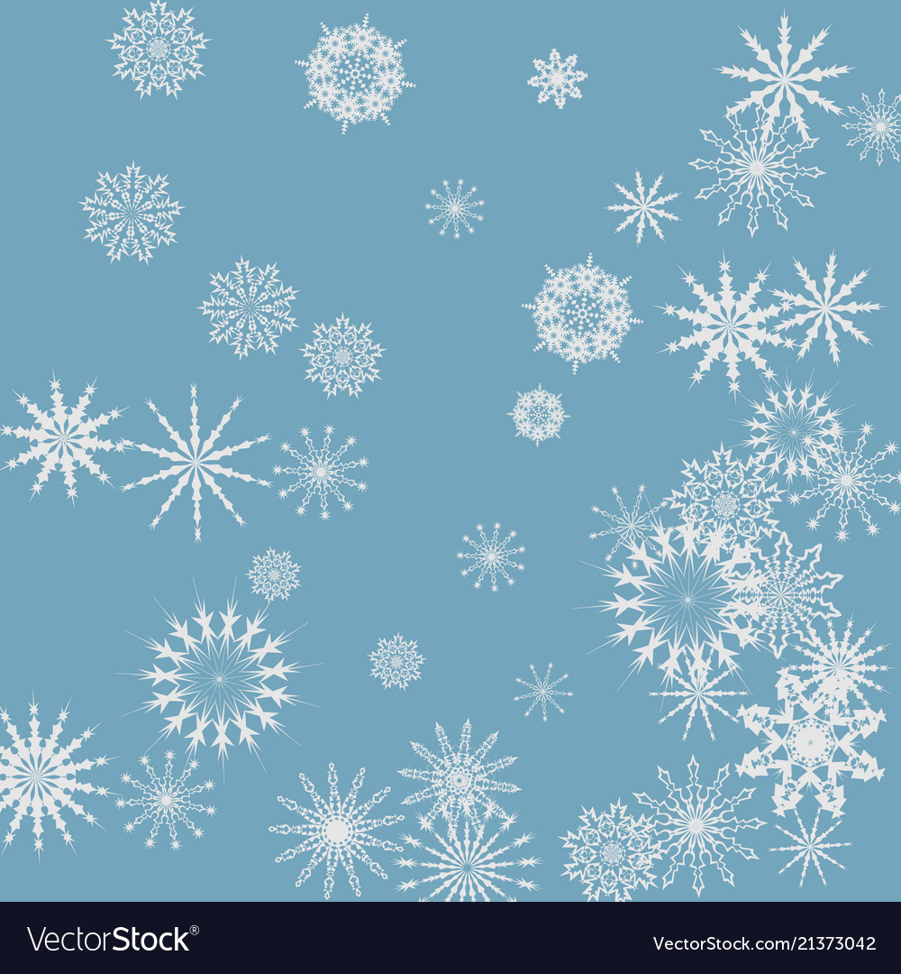 New year blue background Royalty Free Vector Image