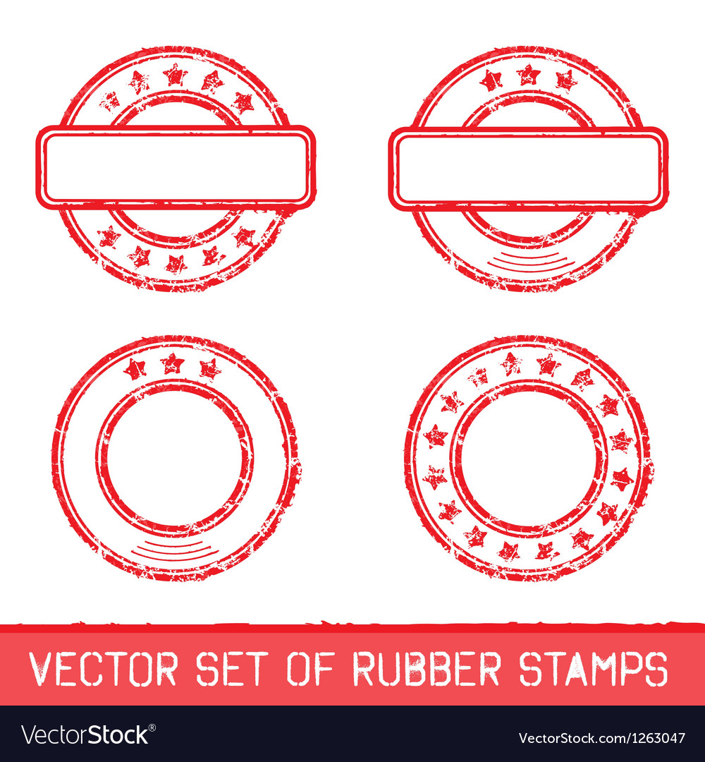 Kid stamps Royalty Free Vector Image - VectorStock