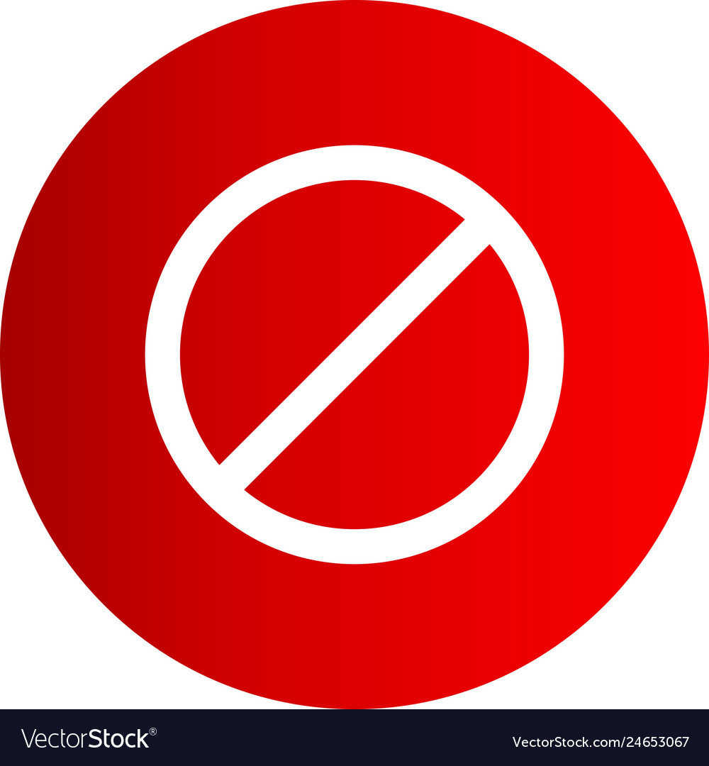 Forbidden icon