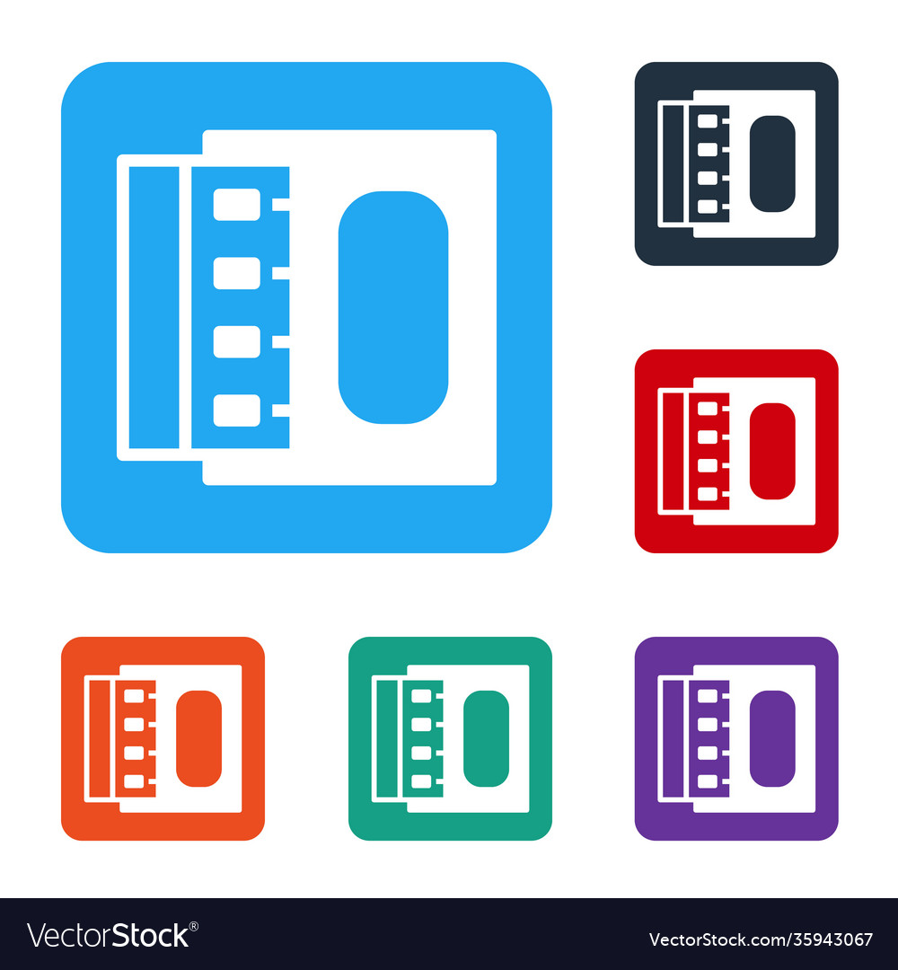 White open matchbox and matches icon isolated