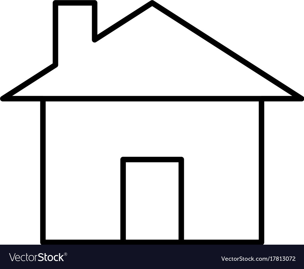 House real estate Royalty Free Vector Image - VectorStock