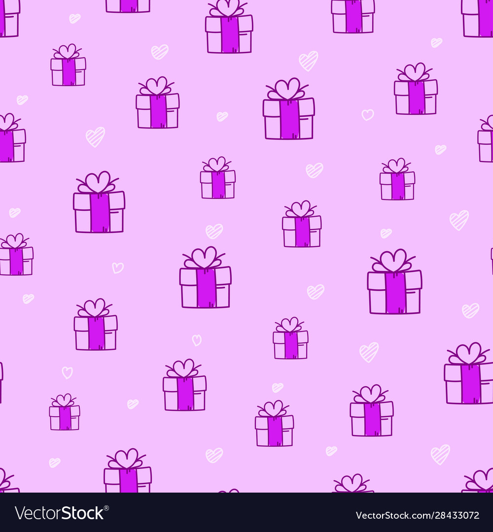 Valentines day seamless pattern