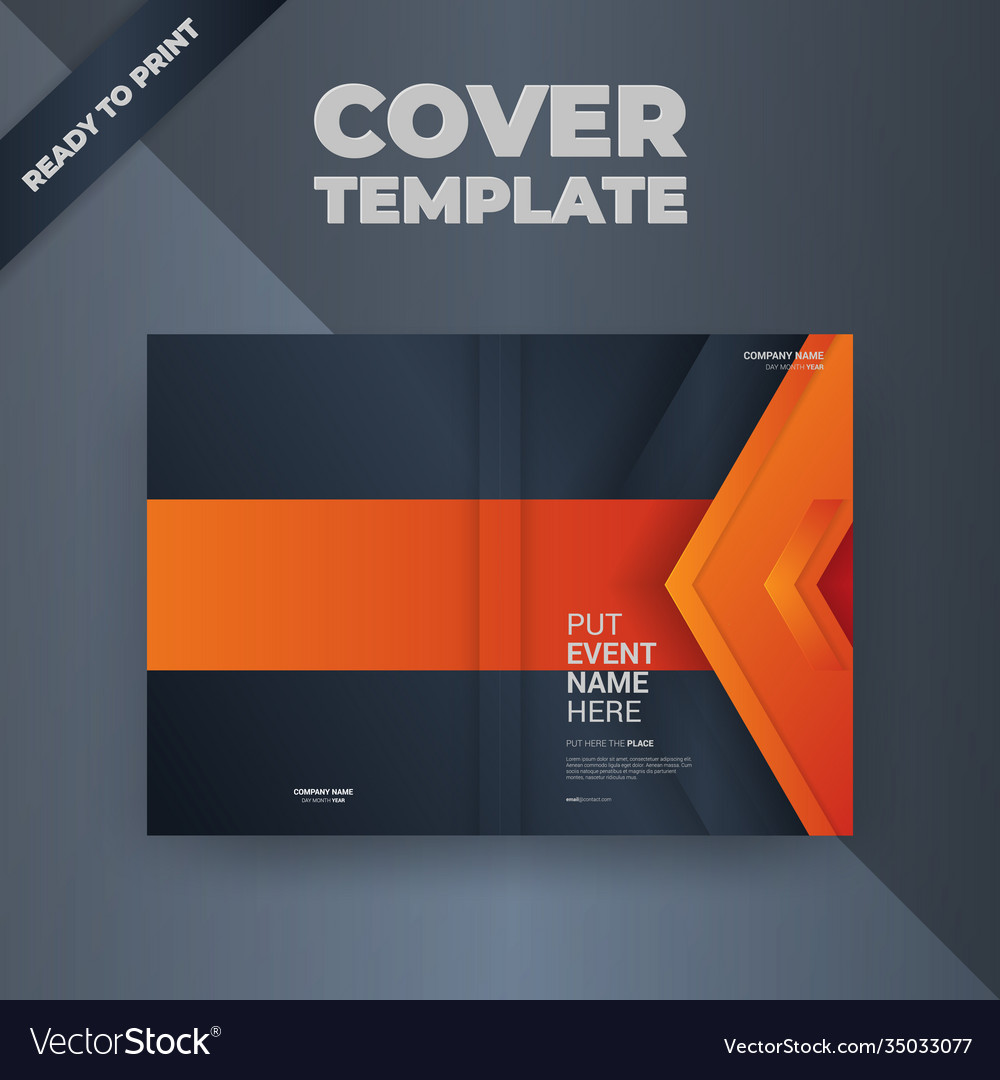 Flyer brochure design template cover business