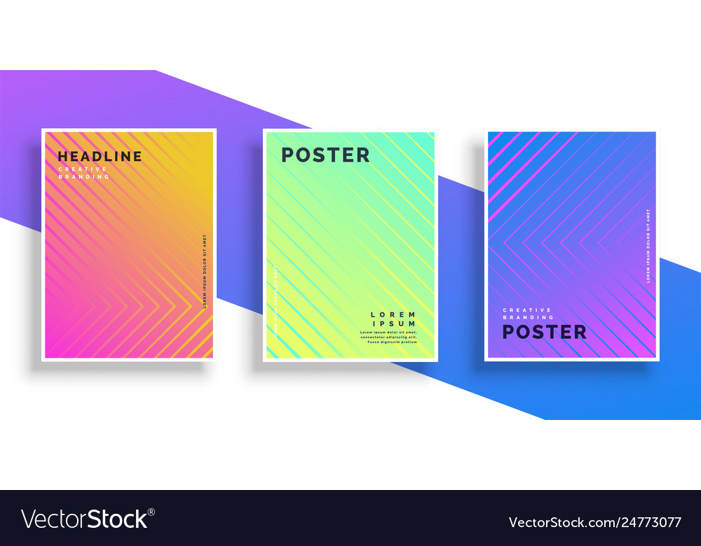 bright colour posters