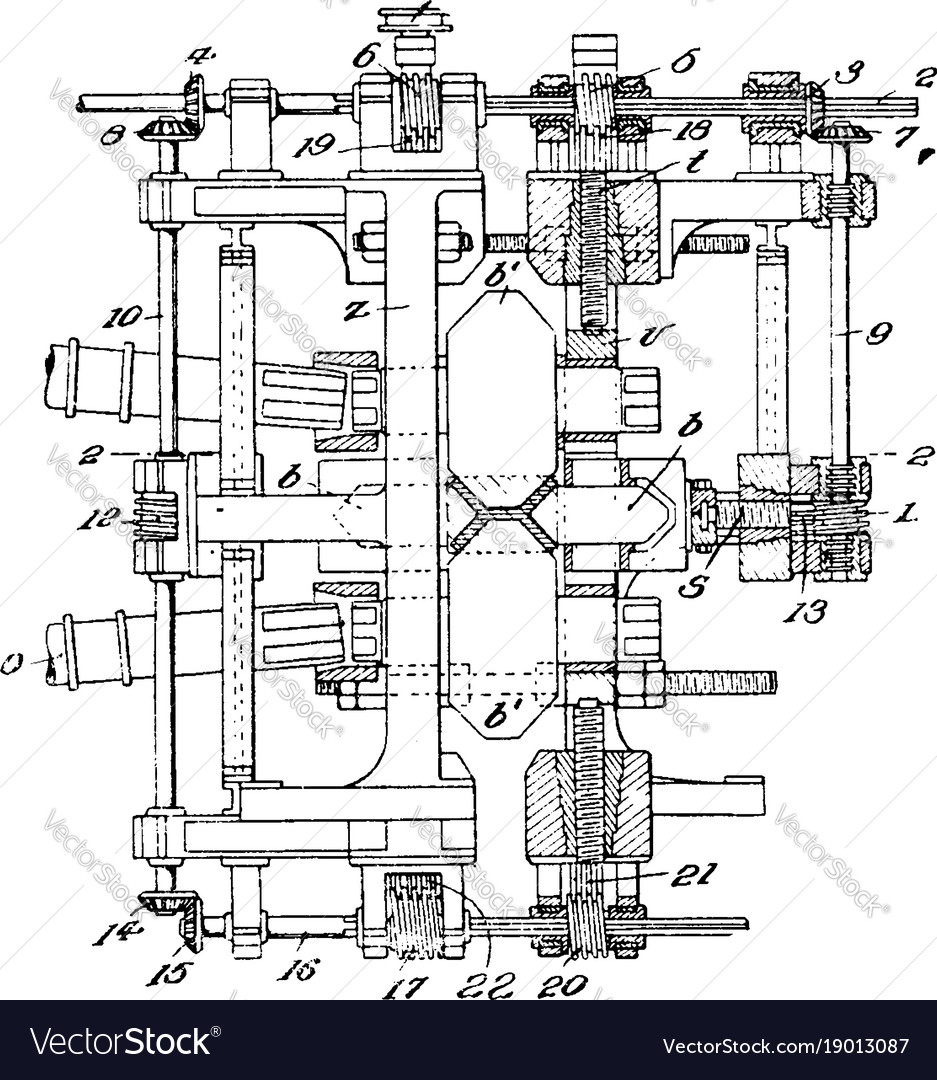 Rolling mill vintage Royalty Free Vector Image