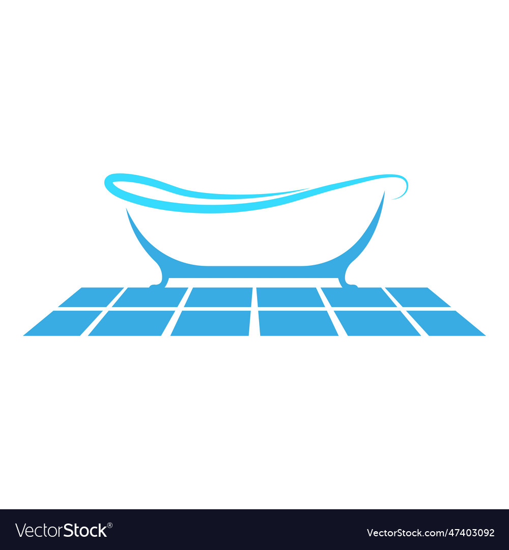 Bathtub logo icon design