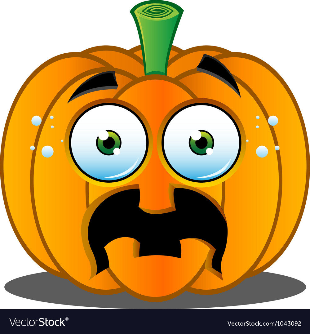 Pumpkin Face 10 Royalty Free Vector Image - VectorStock