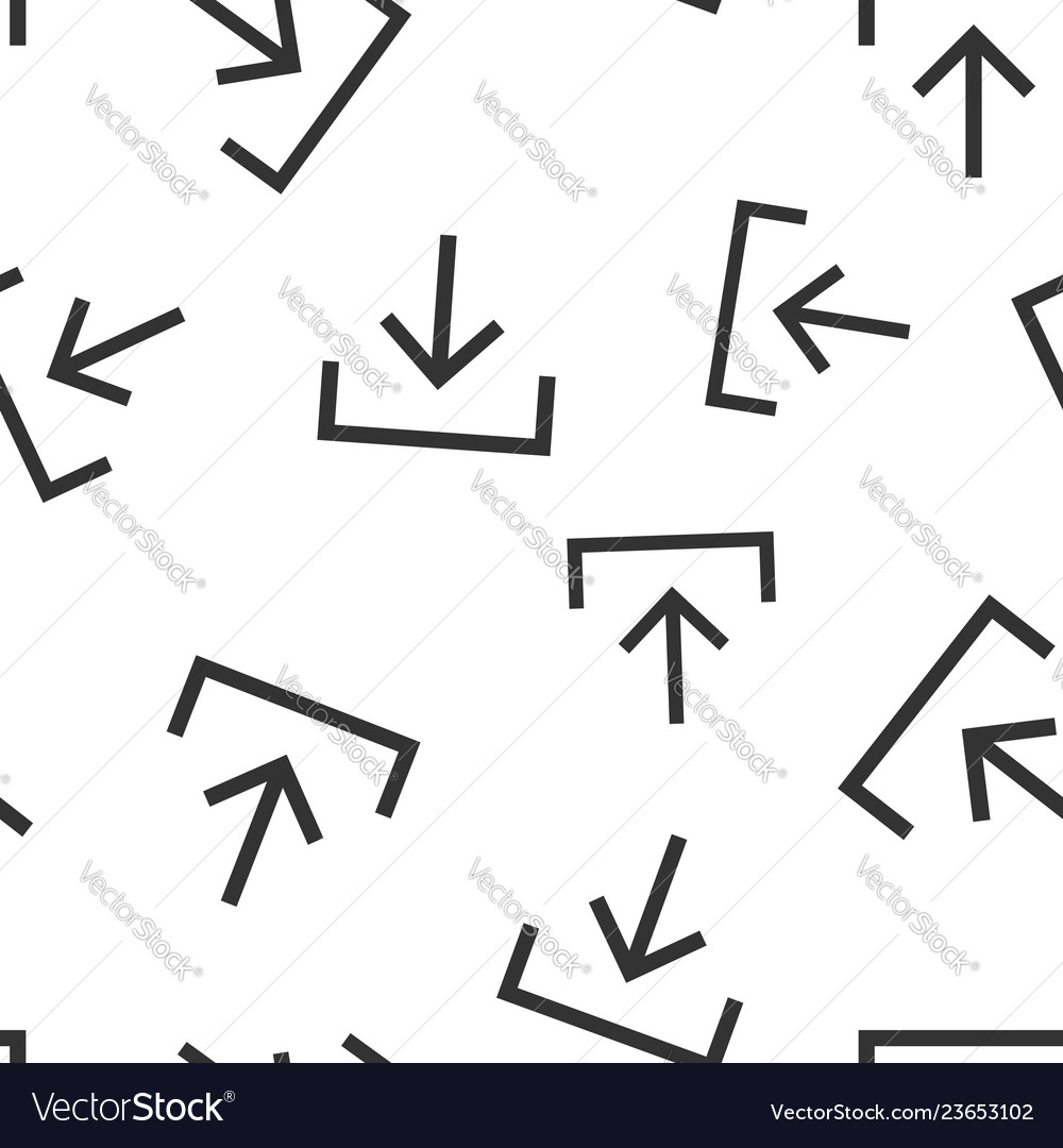 Download file icon seamless pattern background Vector Image