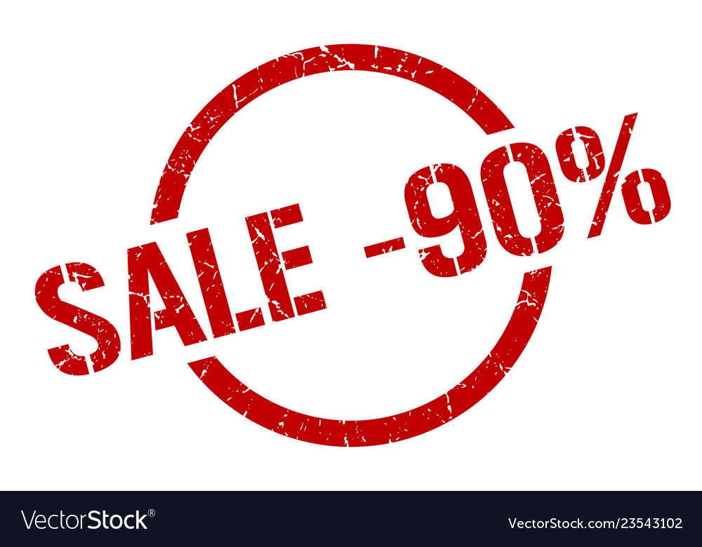 Sale -90 stamp