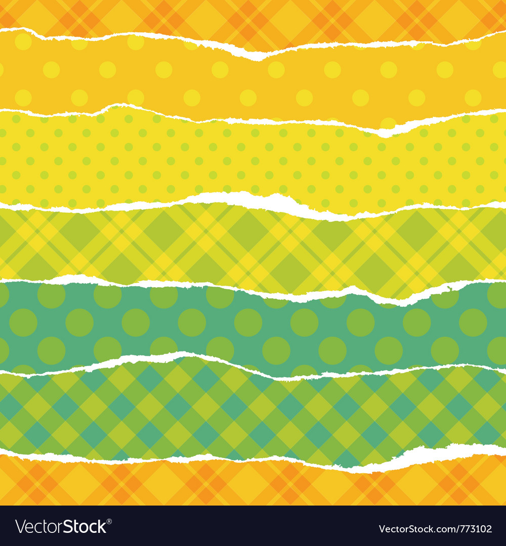 Torn wrapping paper Royalty Free Vector Image - VectorStock