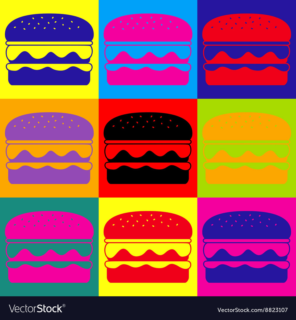 Burger simple icon