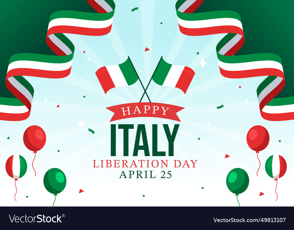 Happy italy liberation day on april 25