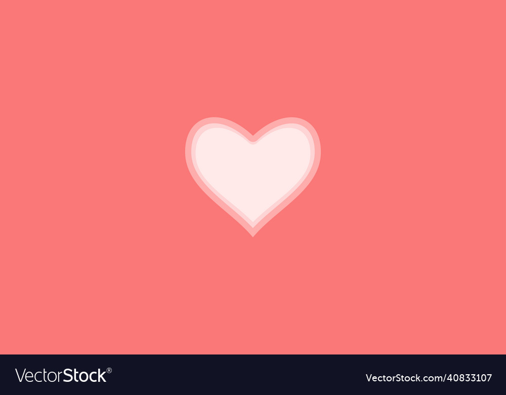 Pink big heart