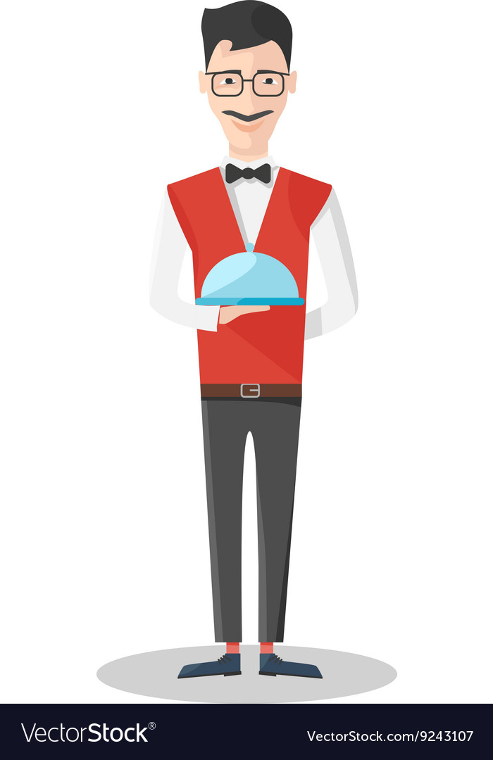Waiter emotions icon