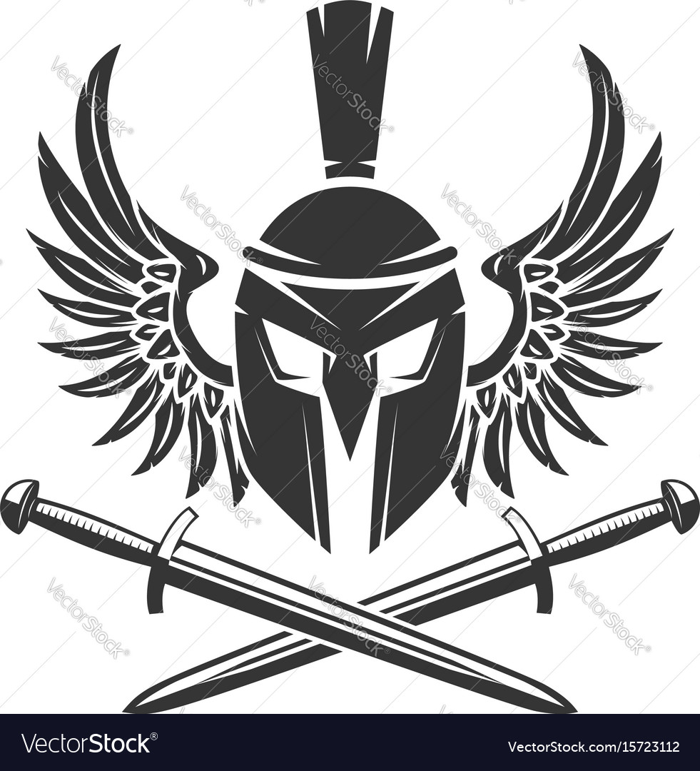 Spartan helmet and sales sword