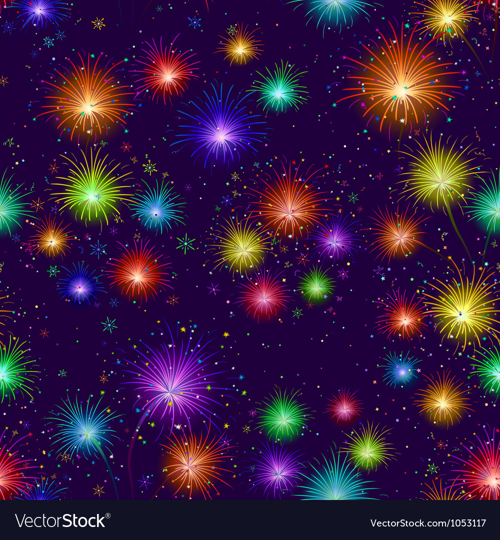 Fireworks seamless