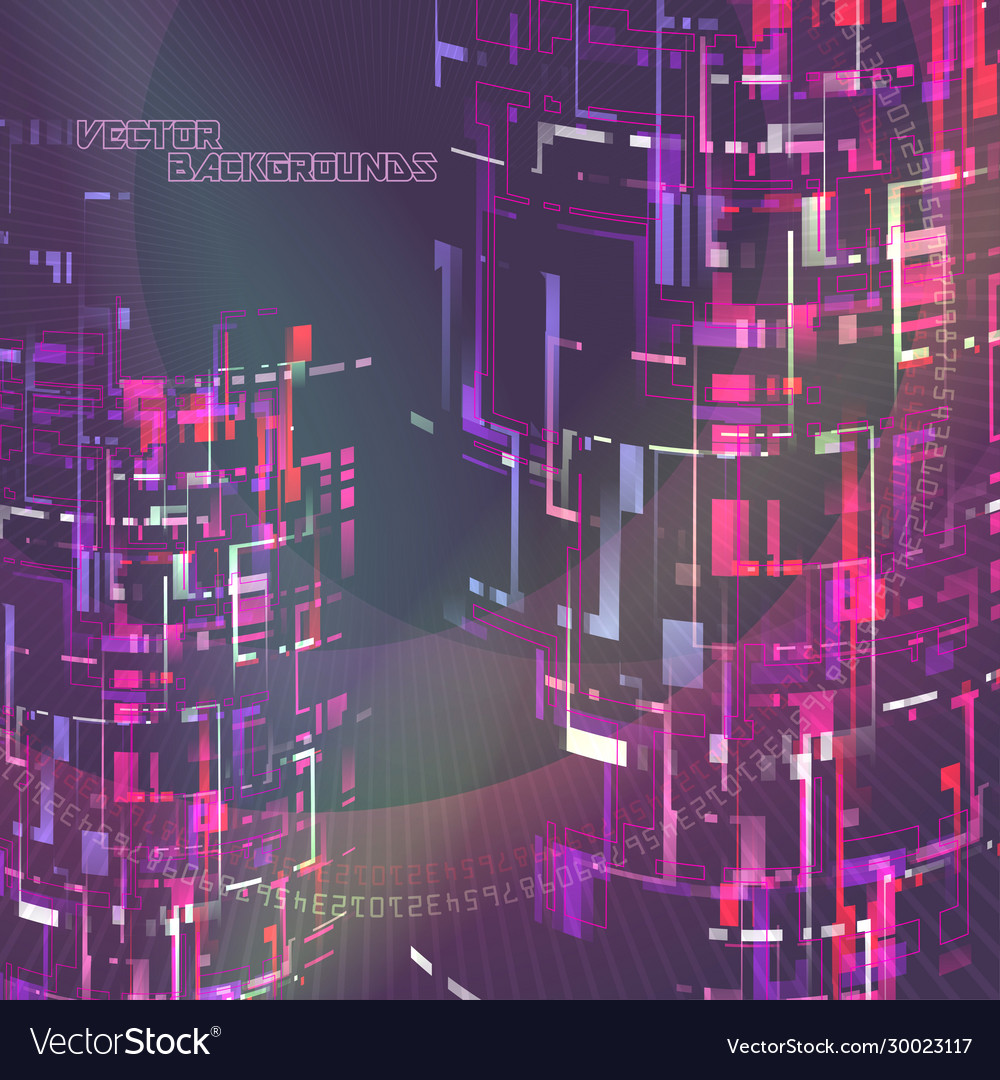 Geometry colors motion Royalty Free Vector Image