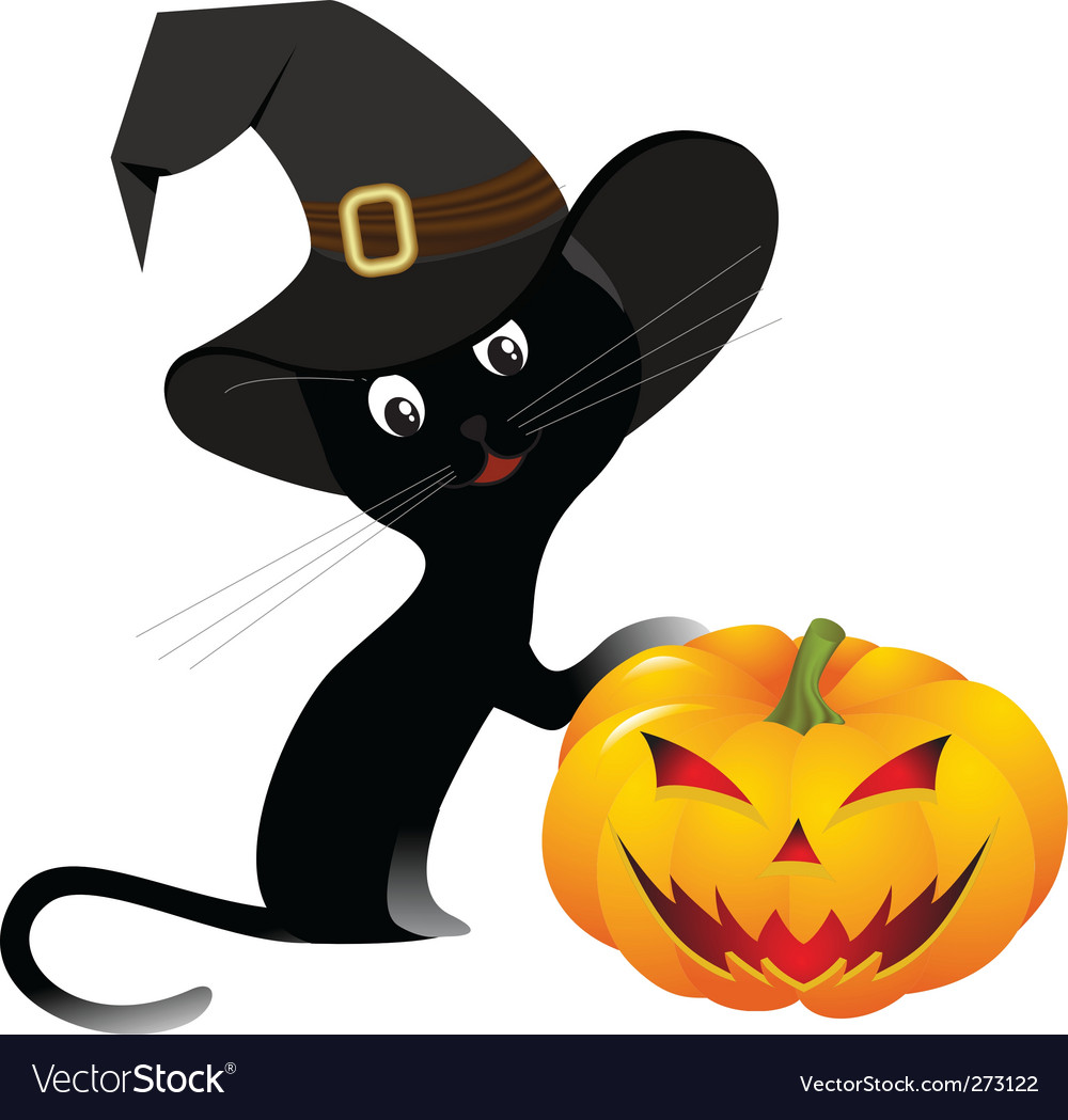 Halloween kitten