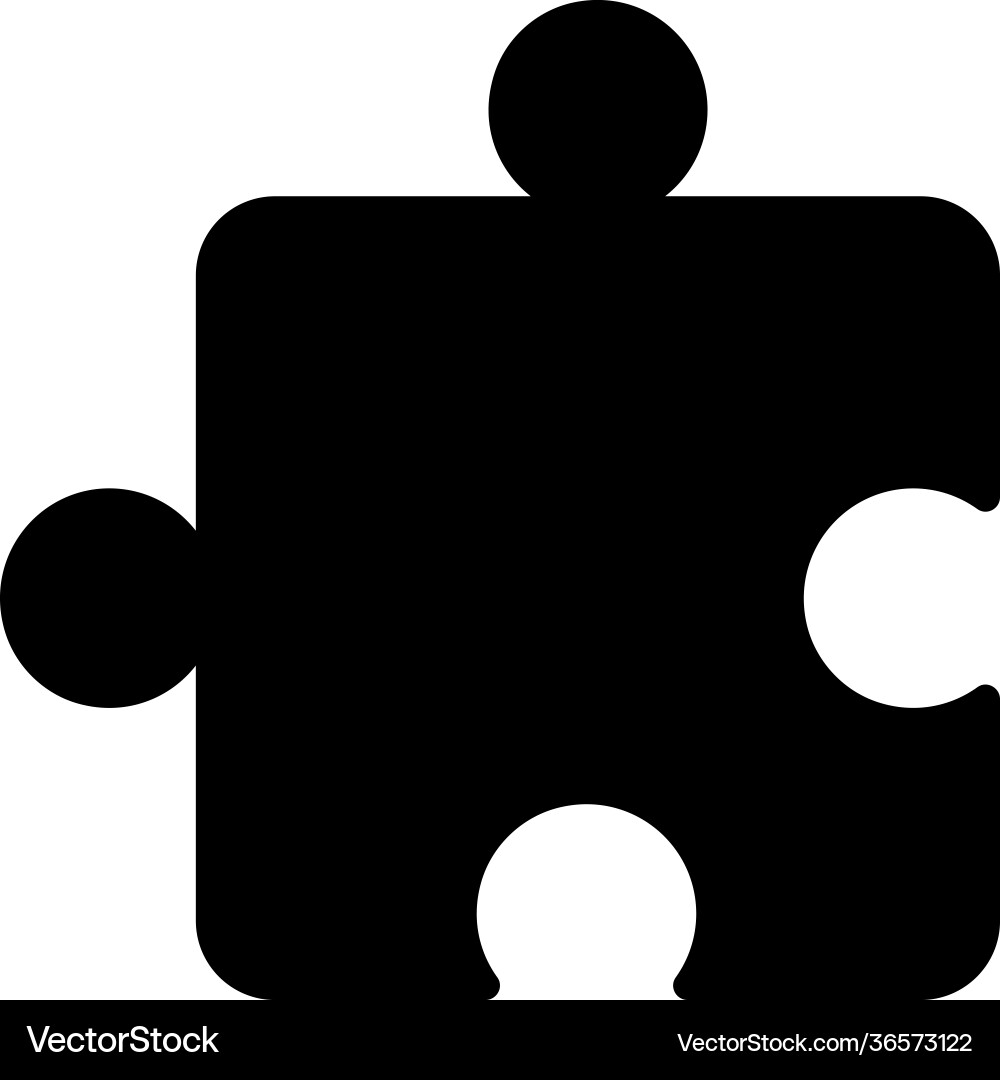 Jigsaw Royalty Free Vector Image - VectorStock