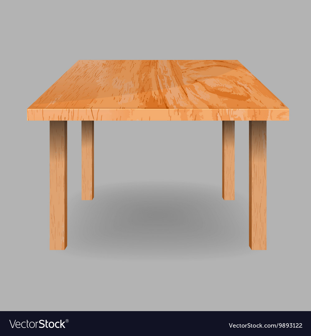 Wooden textured table Royalty Free Vector Image